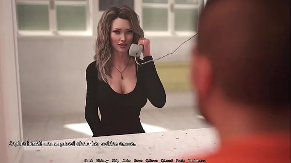 A Wife And StepMother (AWAM) #18b - Visiting Prisoner - 3D game, HD porn, 1080p