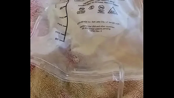 Catheter in wet pussy, can't stop peeing....
